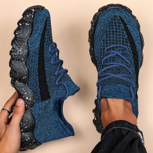 Men's Casual Trendy Woven Sneakers