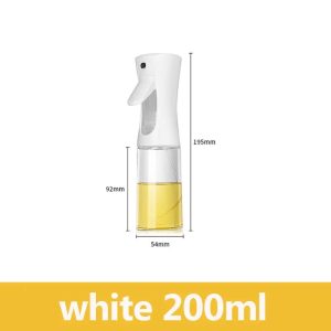 200300500ml Kitchen Oil Spray Bottle Olive Acid Sprayer for Cooking BBQ Baking Oil Dispenser Nebulizer Accessories Gadget