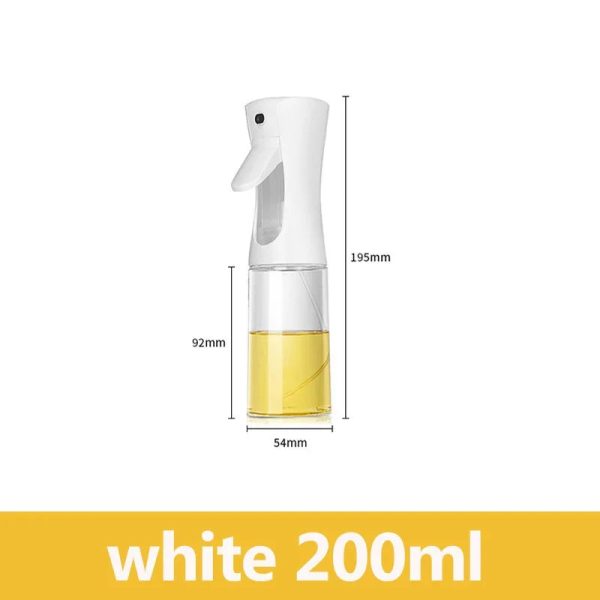 200300500ml Kitchen Oil Spray Bottle Olive Acid Sprayer for Cooking BBQ Baking Oil Dispenser Nebulizer Accessories Gadget