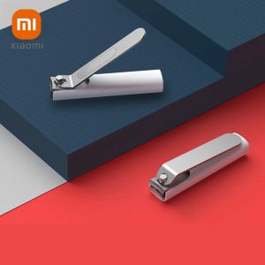 XIAOMI Mijia Anti-Splash Nail Clipper 420 Stainless Steel Sharp Durable Portable Pedicure Trimmer Nails File with Storage Shell