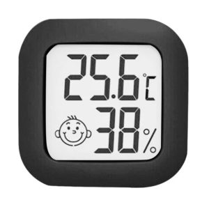 LCD Digital Thermometer Hygrometer Indoor Room Electronic Temperature Humidity Meter Sensor Gauge Weather Station For Home